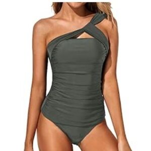 Tempt Me One-Shoulder Tankini